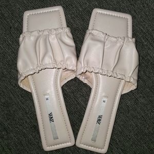 Zara flat sandals